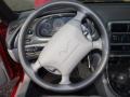 2000 Ford Mustang Medium Graphite Interior Steering Wheel Photo