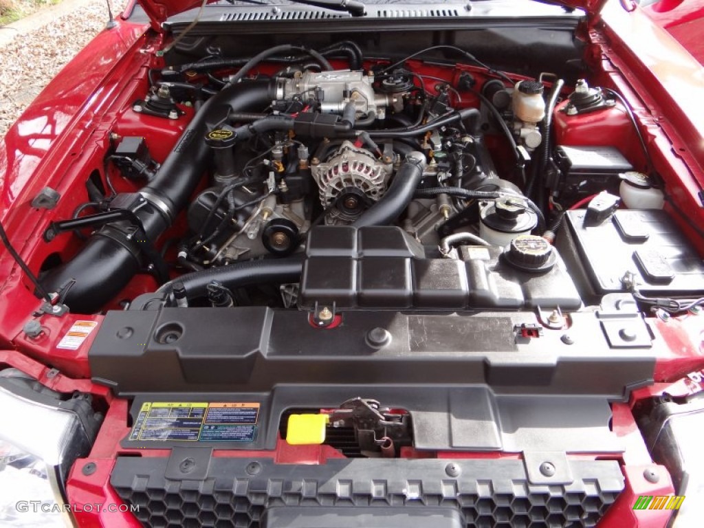 2000 Ford Mustang GT Coupe 4.6 Liter SOHC 16-Valve V8 Engine Photo #99621006