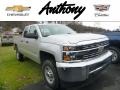 Silver Ice Metallic 2015 Chevrolet Silverado 2500HD WT Double Cab 4x4