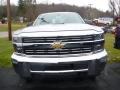 Silver Ice Metallic - Silverado 2500HD WT Double Cab 4x4 Photo No. 2
