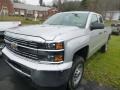Silver Ice Metallic - Silverado 2500HD WT Double Cab 4x4 Photo No. 3