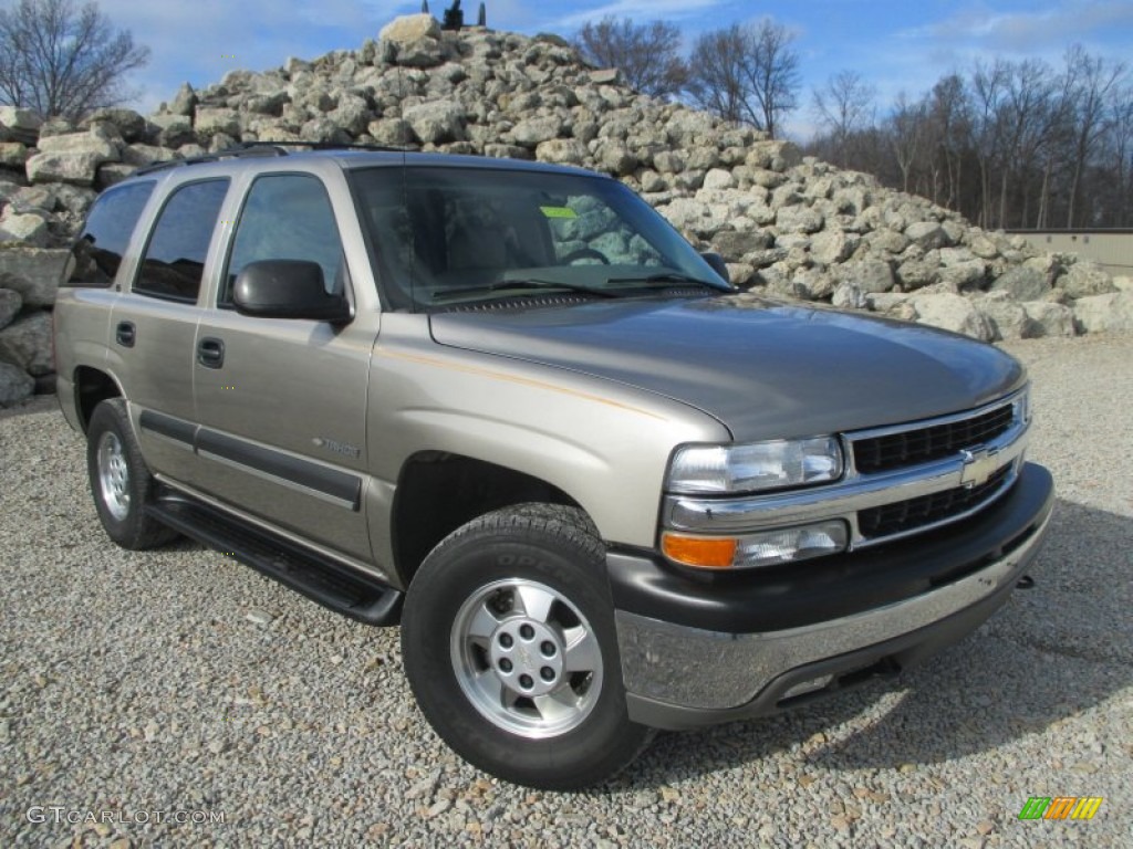 Light Pewter Metallic 2002 Chevrolet Tahoe LS 4x4 Exterior Photo #99622233