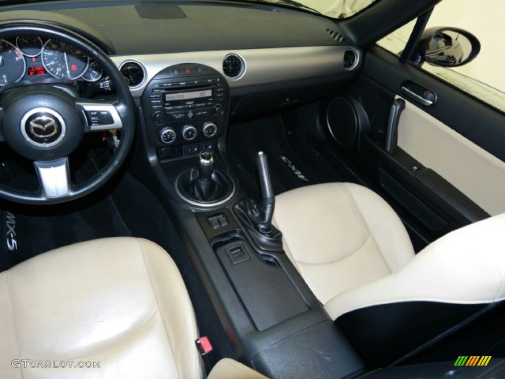 2012 MX-5 Miata Grand Touring Hard Top Roadster - Stormy Blue Mica / Dune Beige photo #28