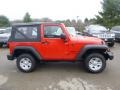 2015 Firecracker Red Jeep Wrangler Sport 4x4  photo #7