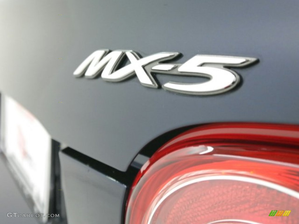 2012 MX-5 Miata Grand Touring Hard Top Roadster - Stormy Blue Mica / Dune Beige photo #36