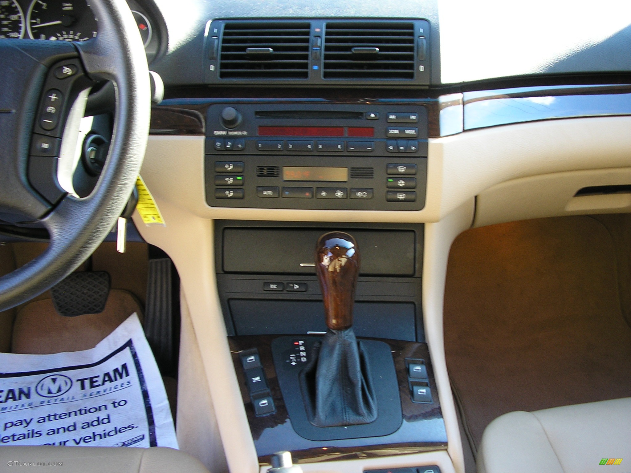 2004 5 Series 530i Sedan - Bright Red / Beige photo #13