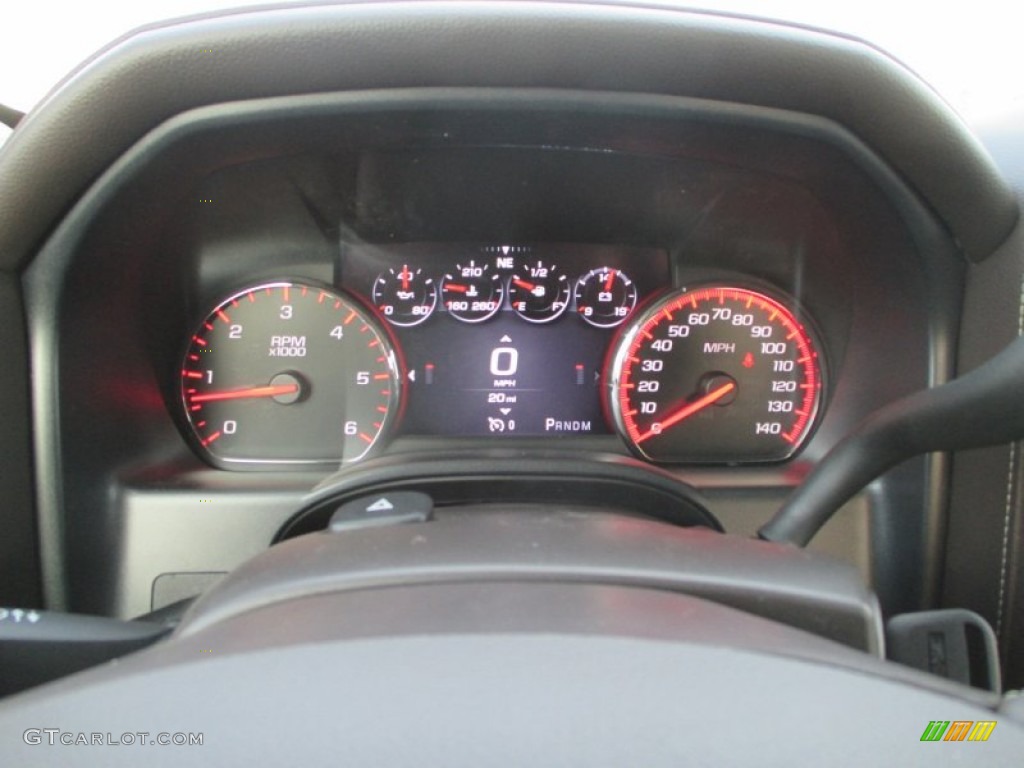 2015 GMC Sierra 1500 Denali Crew Cab 4x4 Gauges Photo #99626608