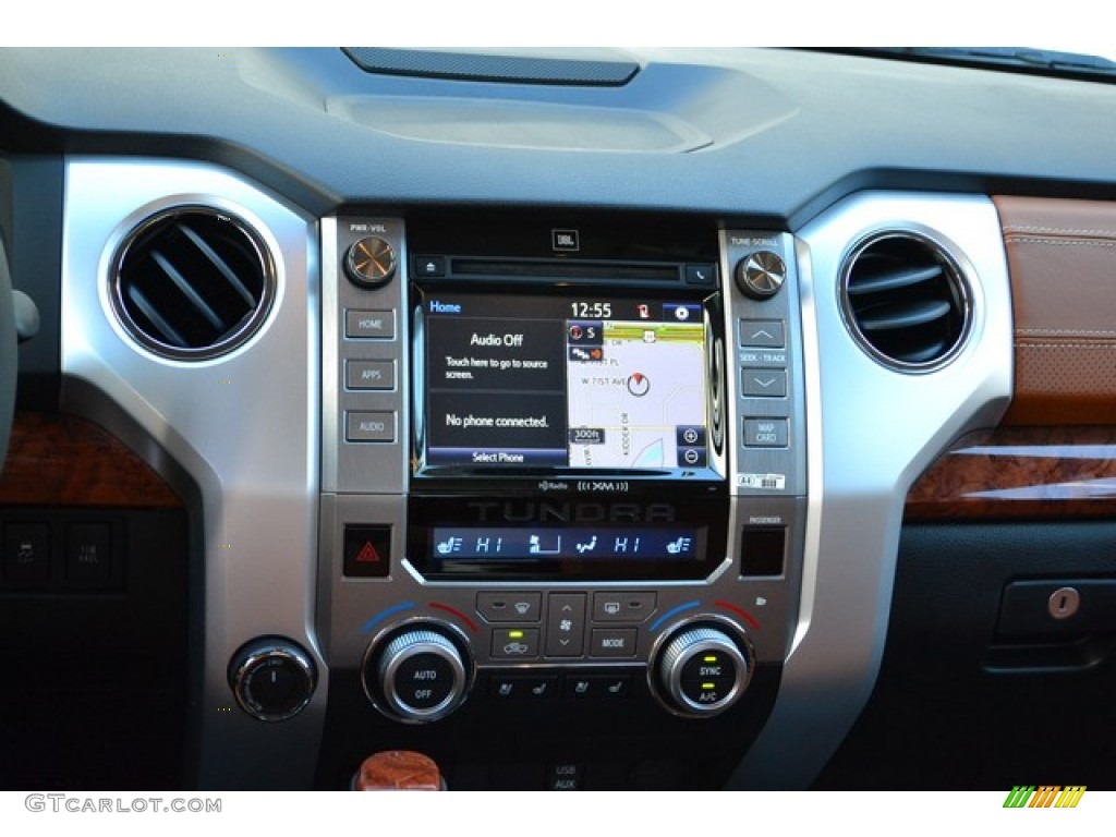 2015 Tundra 1794 Edition CrewMax 4x4 - Super White / 1794 Edition Premium Brown Leather photo #7