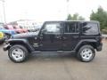 2015 Black Jeep Wrangler Unlimited Sahara 4x4  photo #2