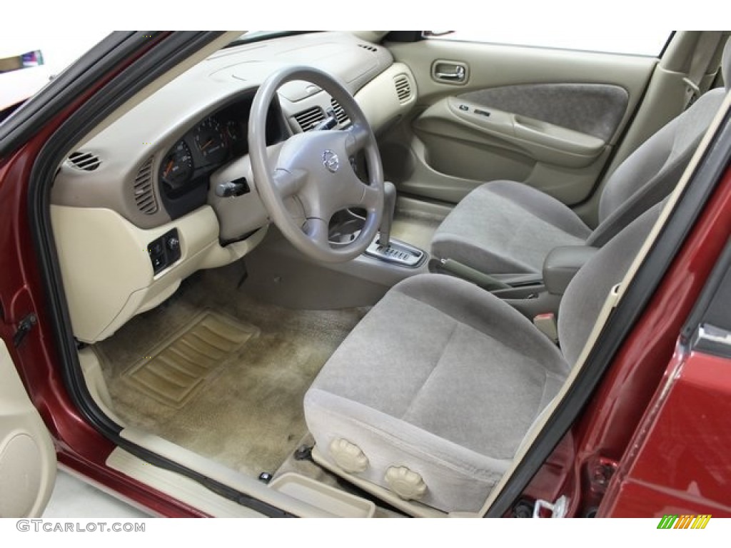 2003 Sentra XE - Inferno Red / Black photo #20