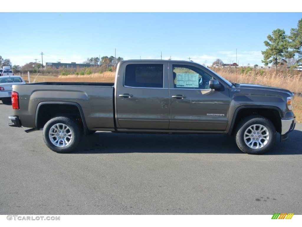 Bronze Alloy Metallic 2015 GMC Sierra 1500 SLE Crew Cab Exterior Photo #99628161