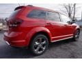 2015 Redline 2 Coat Pearl Dodge Journey Crossroad  photo #3