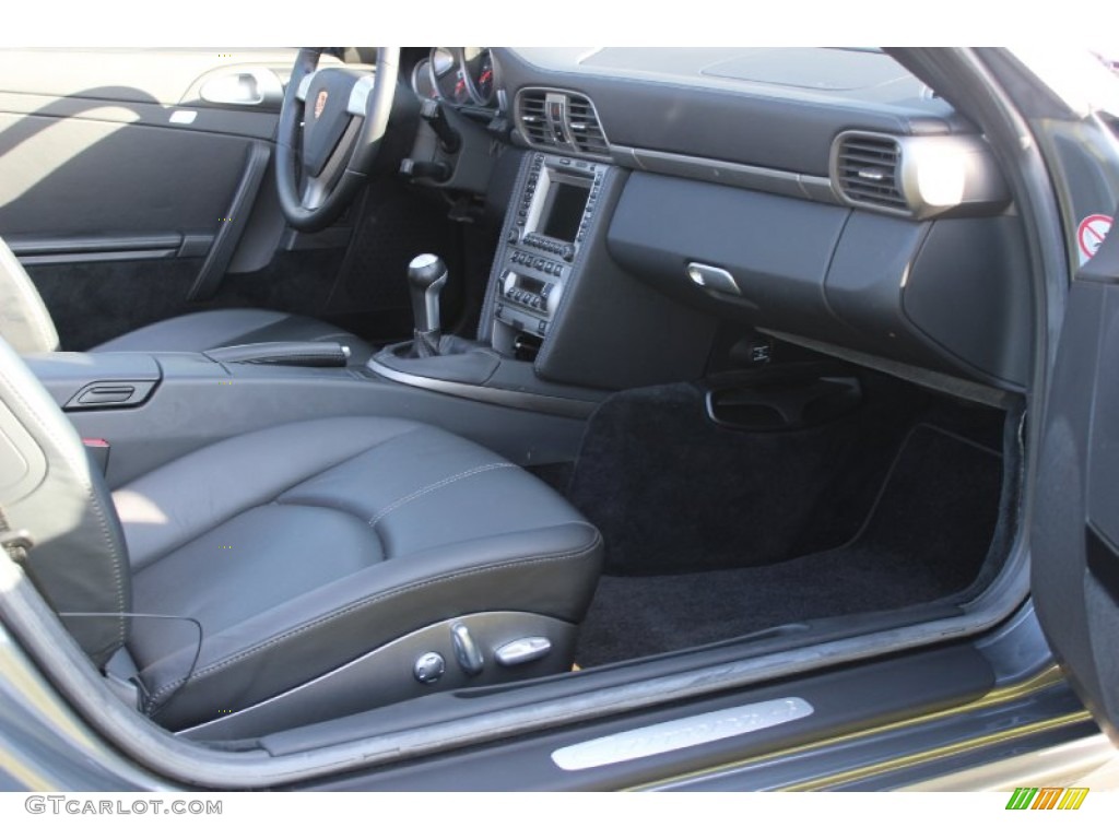 2006 911 Carrera 4 Cabriolet - Meteor Grey Metallic / Black photo #7