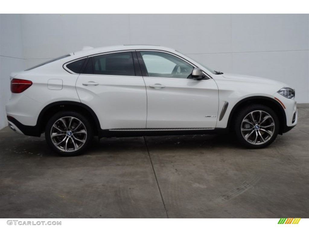Alpine White 2015 BMW X6 xDrive50i Exterior Photo #99634074