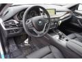 Black 2015 BMW X6 xDrive50i Interior Color