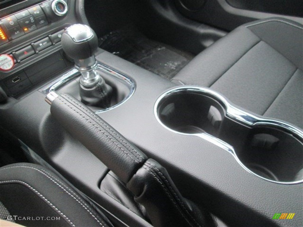 2015 Mustang V6 Coupe - Black / Ebony photo #20