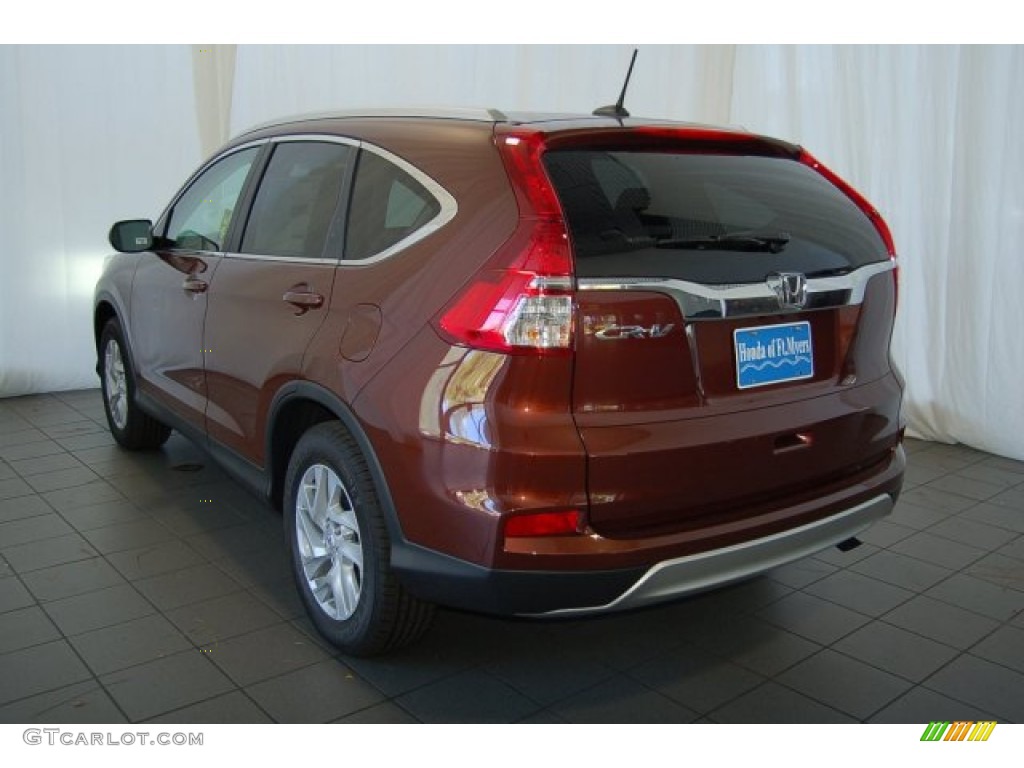 2015 CR-V EX-L - Copper Sunset Pearl / Black photo #9