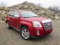 Crystal Red Tintcoat 2015 GMC Terrain SLT Exterior