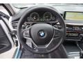 Black 2015 BMW X6 xDrive50i Steering Wheel