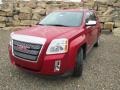 2015 Crystal Red Tintcoat GMC Terrain SLT  photo #2