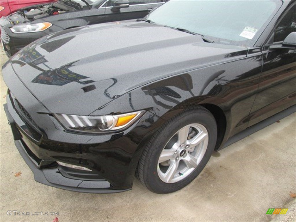 2015 Mustang V6 Coupe - Black / Ebony photo #26