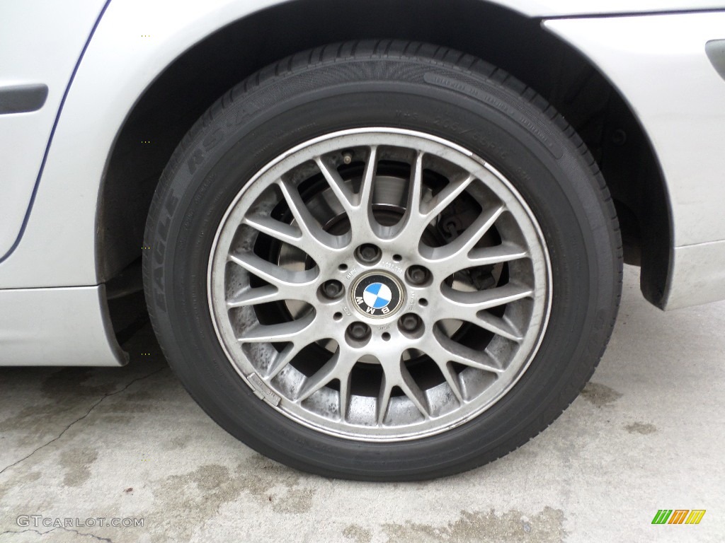 2000 3 Series 328i Sedan - Titanium Silver Metallic / Grey photo #22