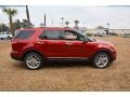 2015 Ruby Red Ford Explorer XLT  photo #4