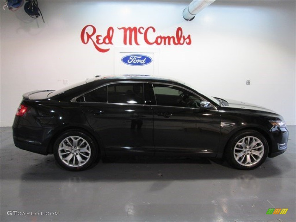 2015 Taurus Limited - Tuxedo Black Metallic / Charcoal Black photo #8