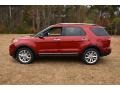 2015 Ruby Red Ford Explorer XLT  photo #8