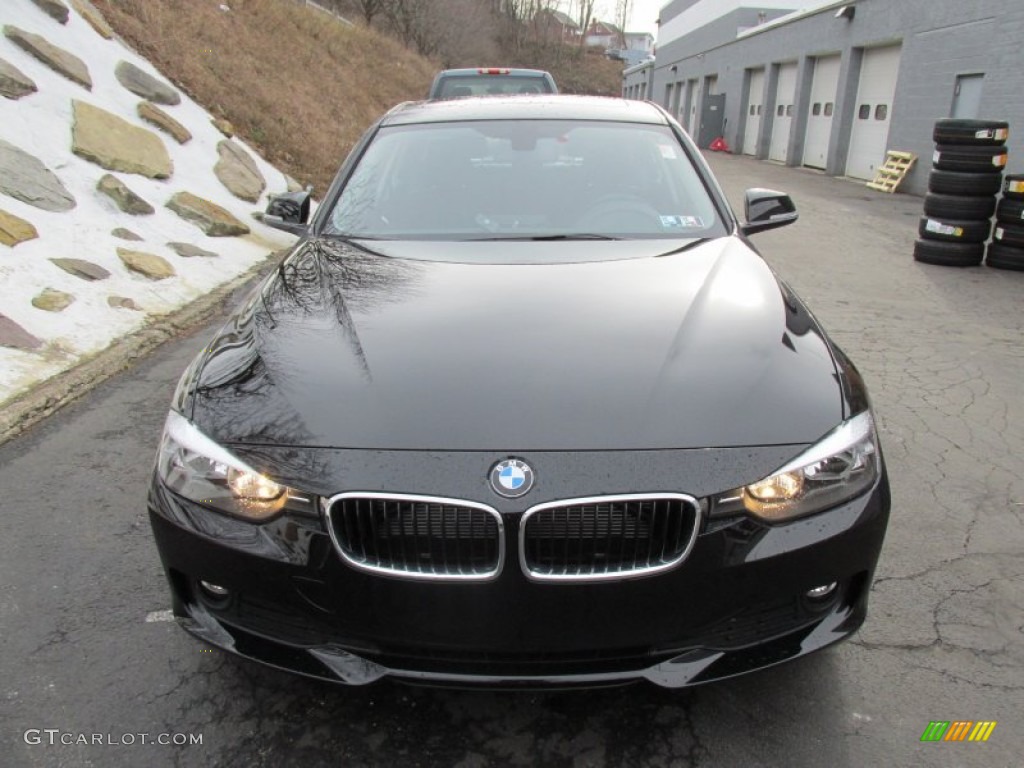2015 3 Series 320i xDrive Sedan - Jet Black / Black photo #8