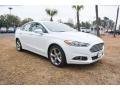 2015 Oxford White Ford Fusion SE  photo #3