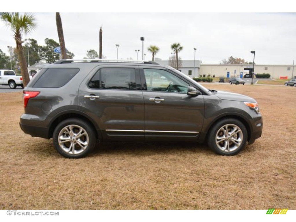 2015 Explorer Limited - Magnetic / Medium Light Stone photo #4