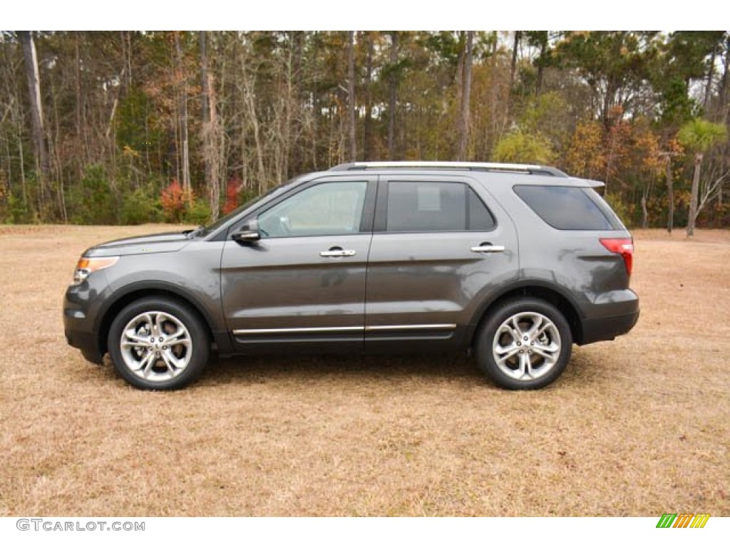 2015 Explorer Limited - Magnetic / Medium Light Stone photo #10