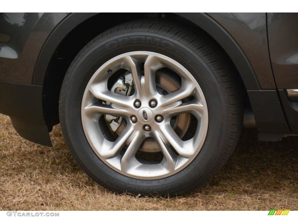 2015 Explorer Limited - Magnetic / Medium Light Stone photo #11