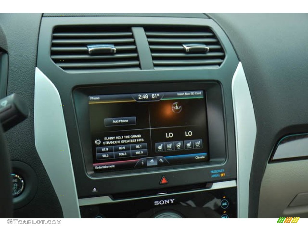 2015 Explorer Limited - Magnetic / Medium Light Stone photo #29