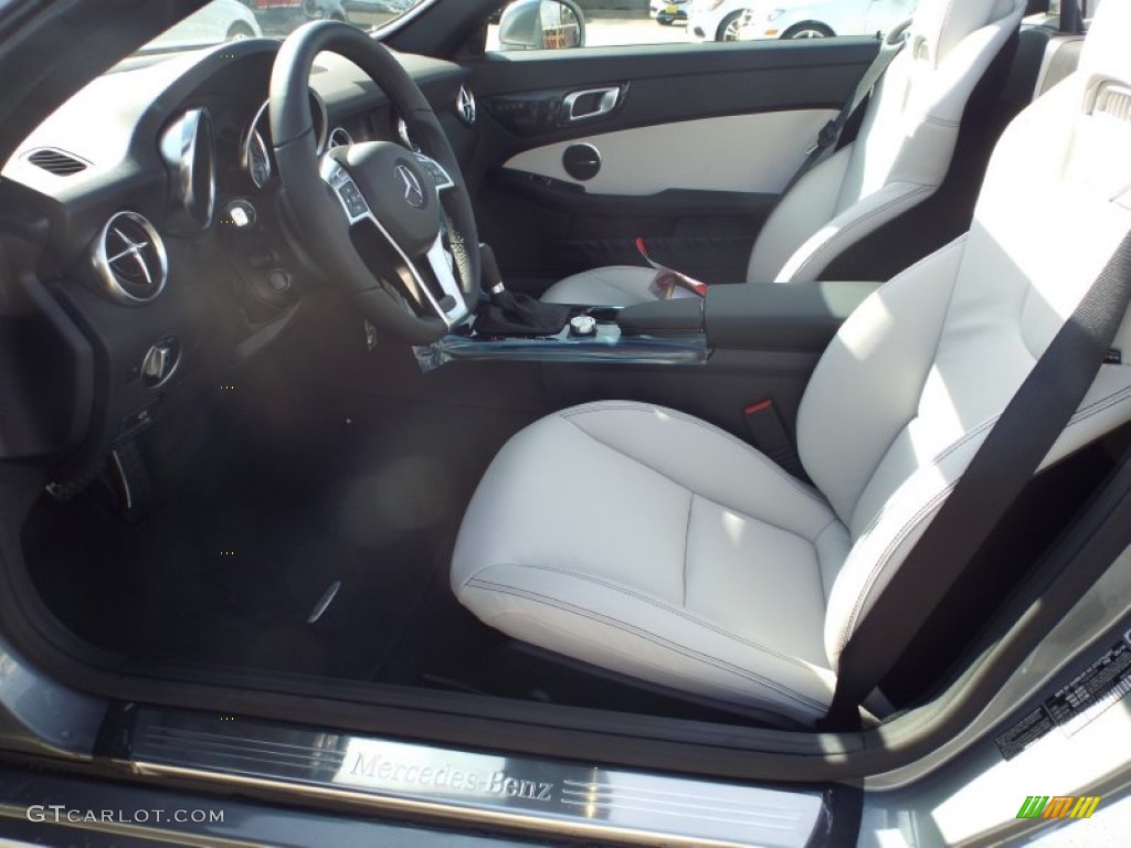 2015 SLK 350 Roadster - Palladium Silver Metallic / Ash/Black photo #5