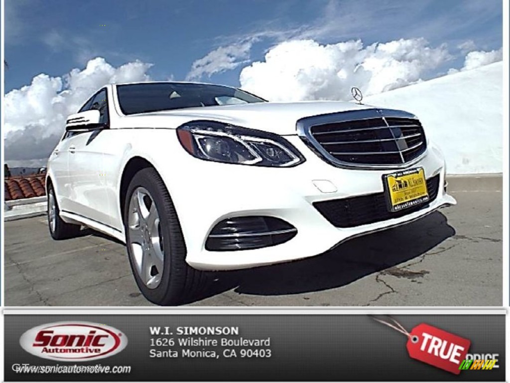 2015 E 250 Blutec Sedan - Polar White / Silk Beige/Espresso Brown photo #1