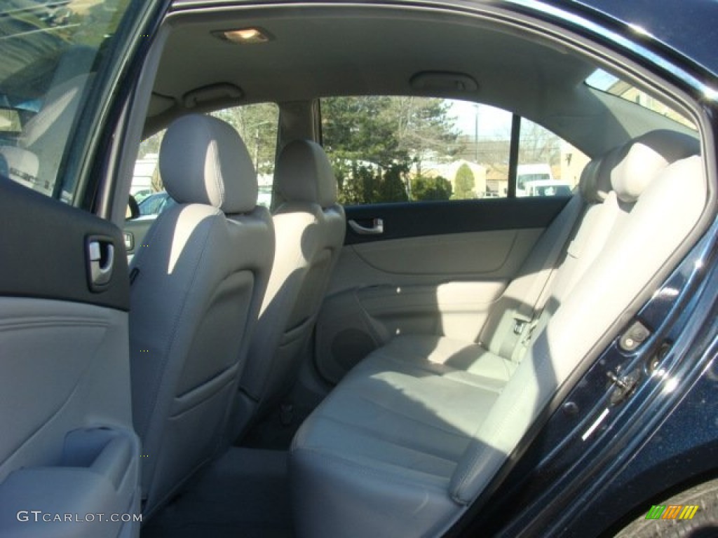 2008 Sonata Limited V6 - Deepwater Blue / Gray photo #19