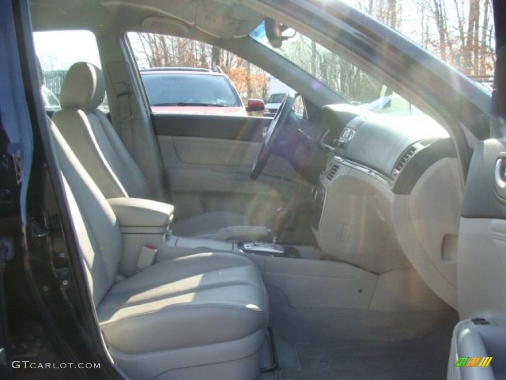 2008 Sonata Limited V6 - Deepwater Blue / Gray photo #25