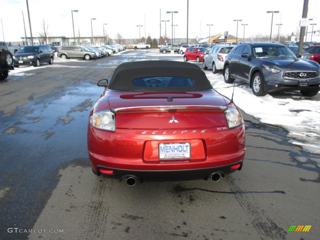 2011 Eclipse Spyder GT - Rave Red / Dark Charcoal photo #5