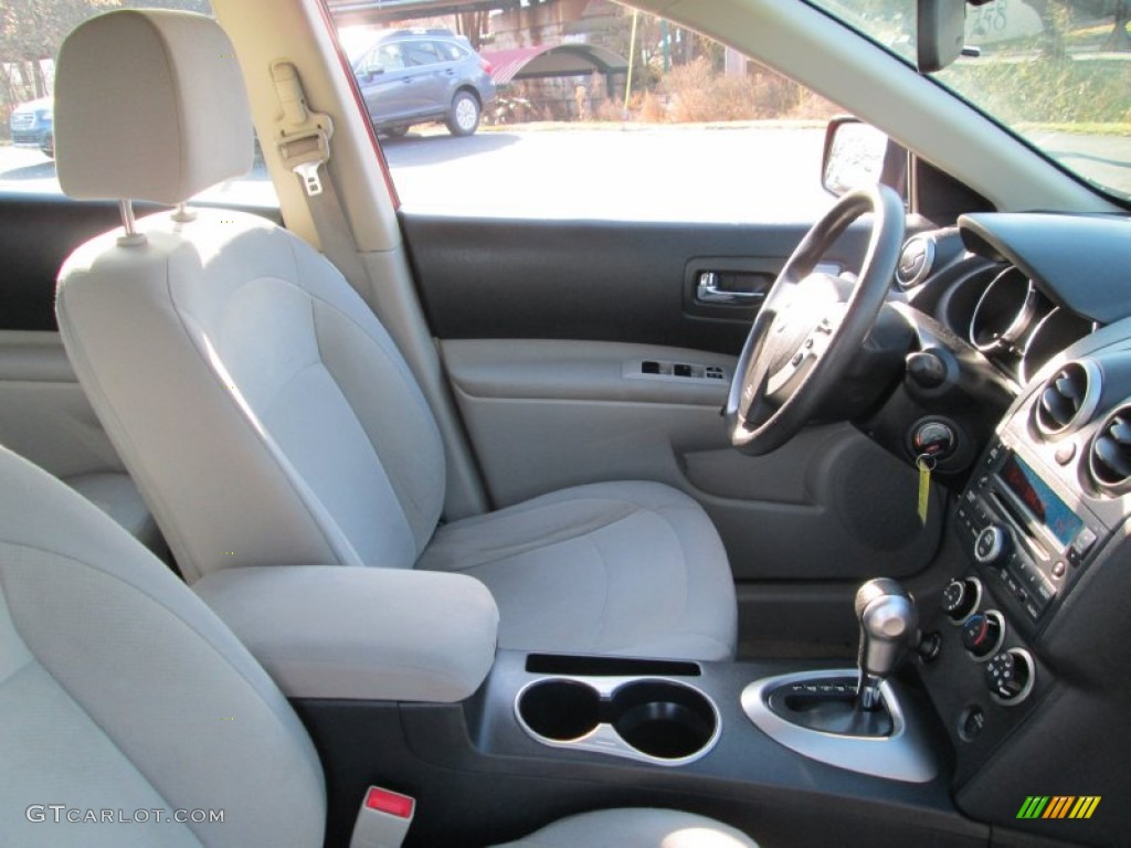 2008 Rogue S AWD - Venom Red Pearl / Gray photo #15
