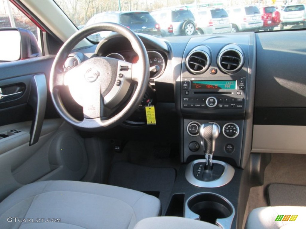 2008 Rogue S AWD - Venom Red Pearl / Gray photo #16