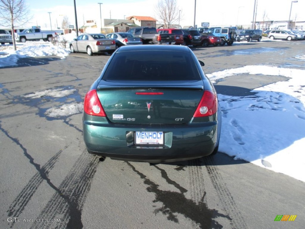 2007 G6 GT Sedan - Emerald Green Metallic / Ebony photo #5