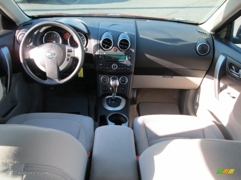 2008 Rogue S AWD - Venom Red Pearl / Gray photo #23