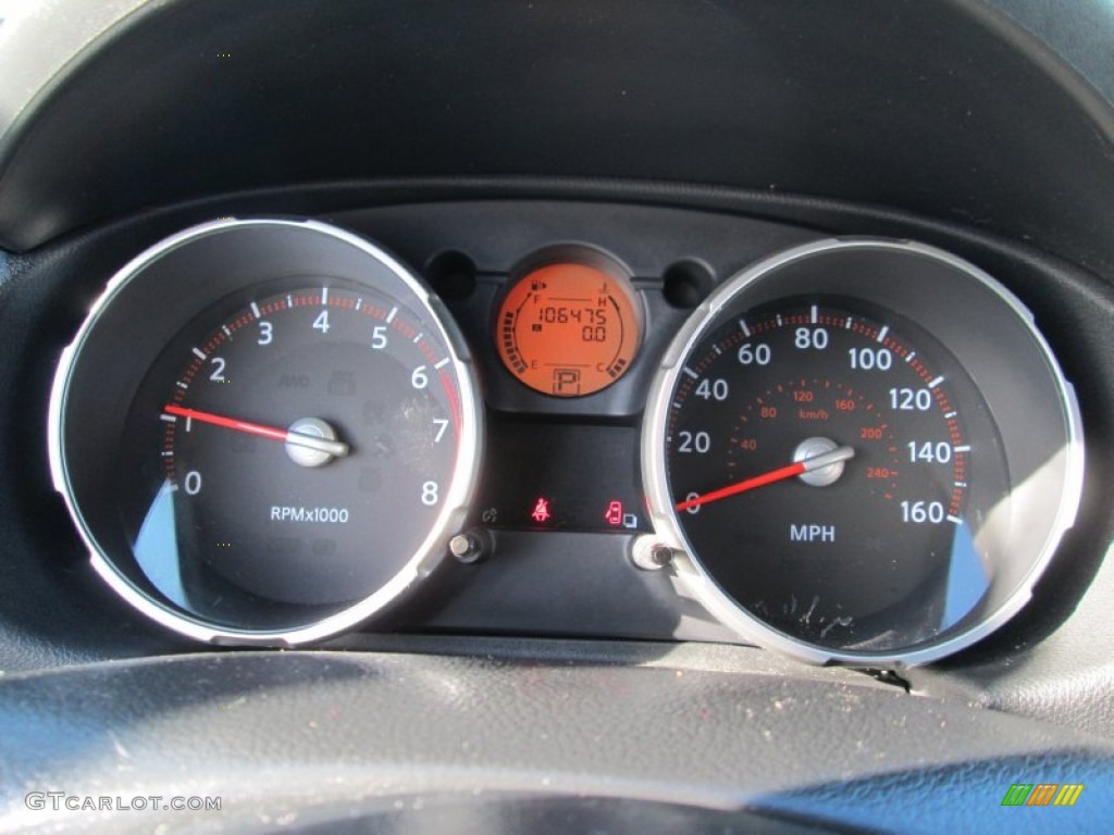 2008 Rogue S AWD - Venom Red Pearl / Gray photo #26