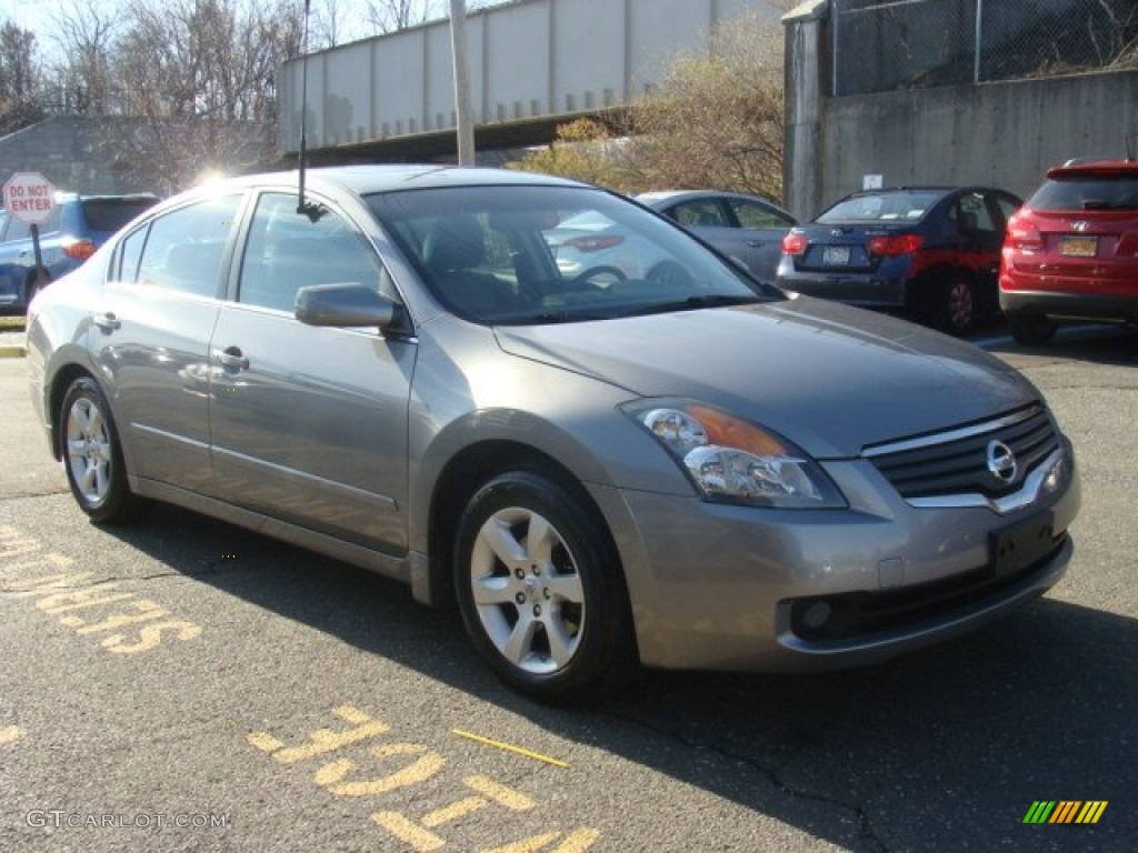 2009 Altima 2.5 S - Precision Gray Metallic / Charcoal photo #3