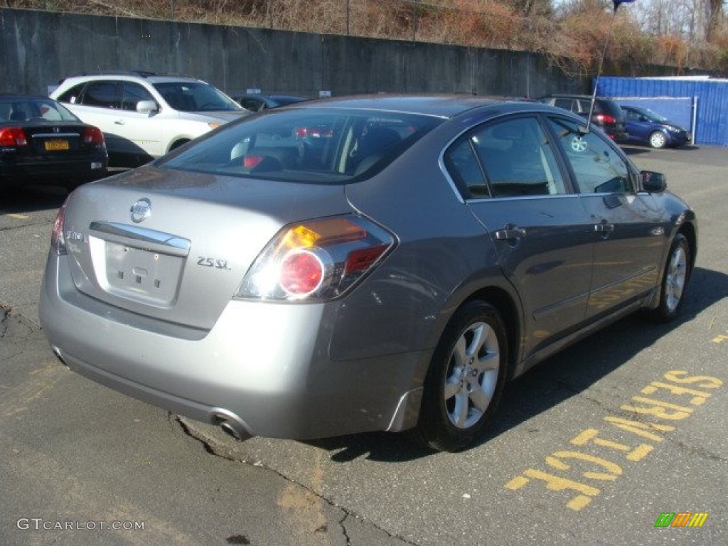 2009 Altima 2.5 S - Precision Gray Metallic / Charcoal photo #4