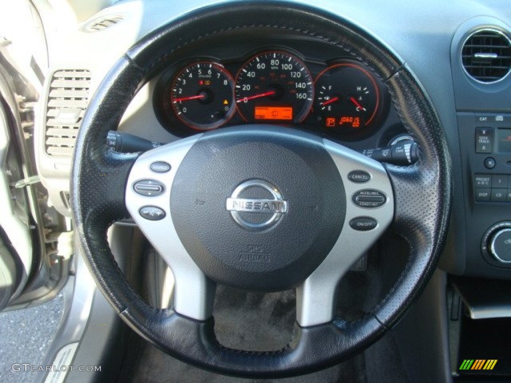2009 Altima 2.5 S - Precision Gray Metallic / Charcoal photo #14