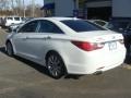 2012 Shimmering White Hyundai Sonata SE  photo #6