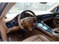 Cognac/Cedar Natural Leather 2010 Porsche Panamera Turbo Interior Color